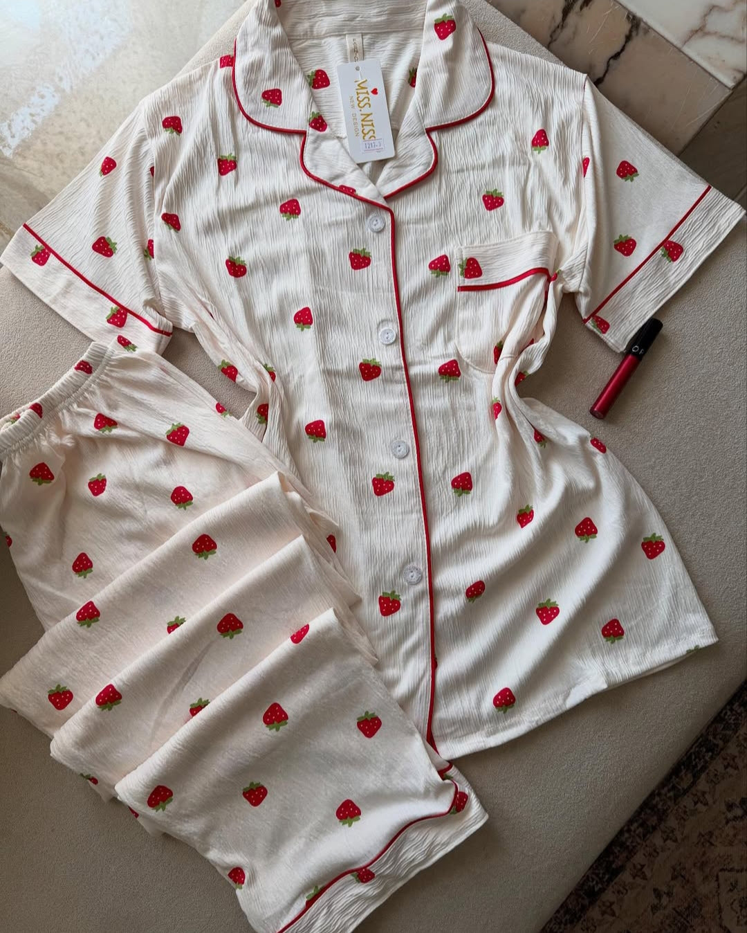 Strawberry pajama