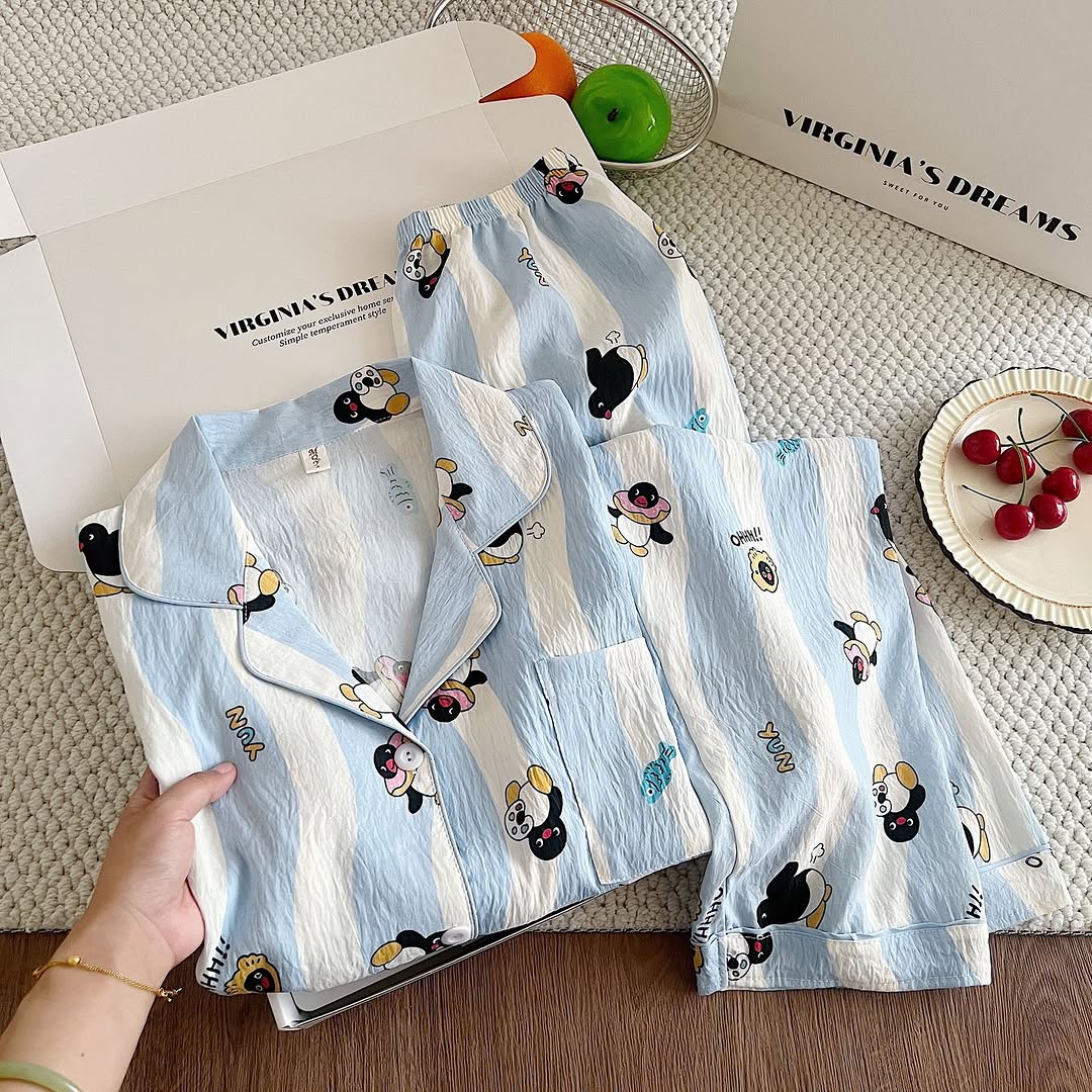 🪞بيجامة السكرات🩰