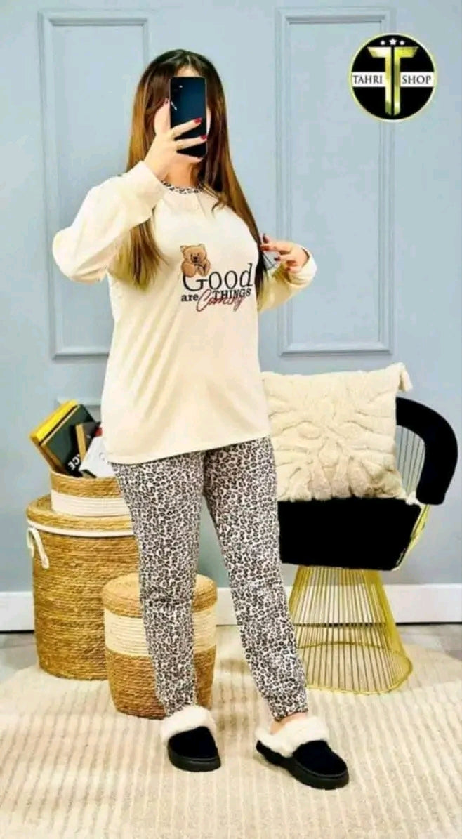 🐆بيجامة Leopard 🍁