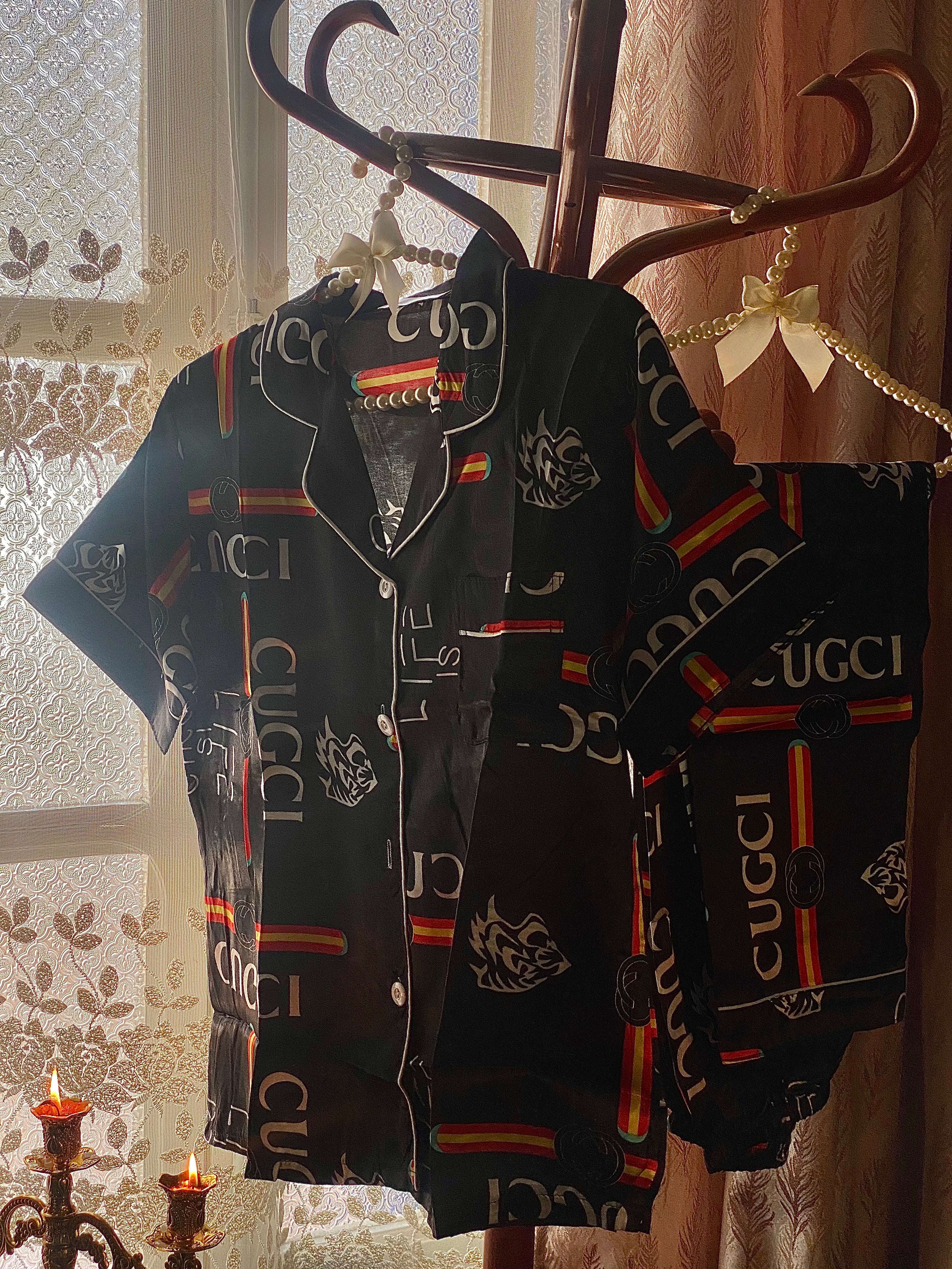 🦢بيجامة الساتان للأميرات🪞