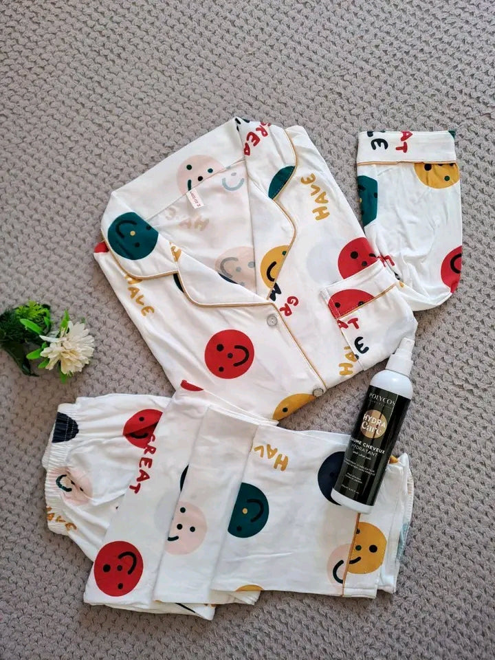 🤍بيجامة الخريف🧡