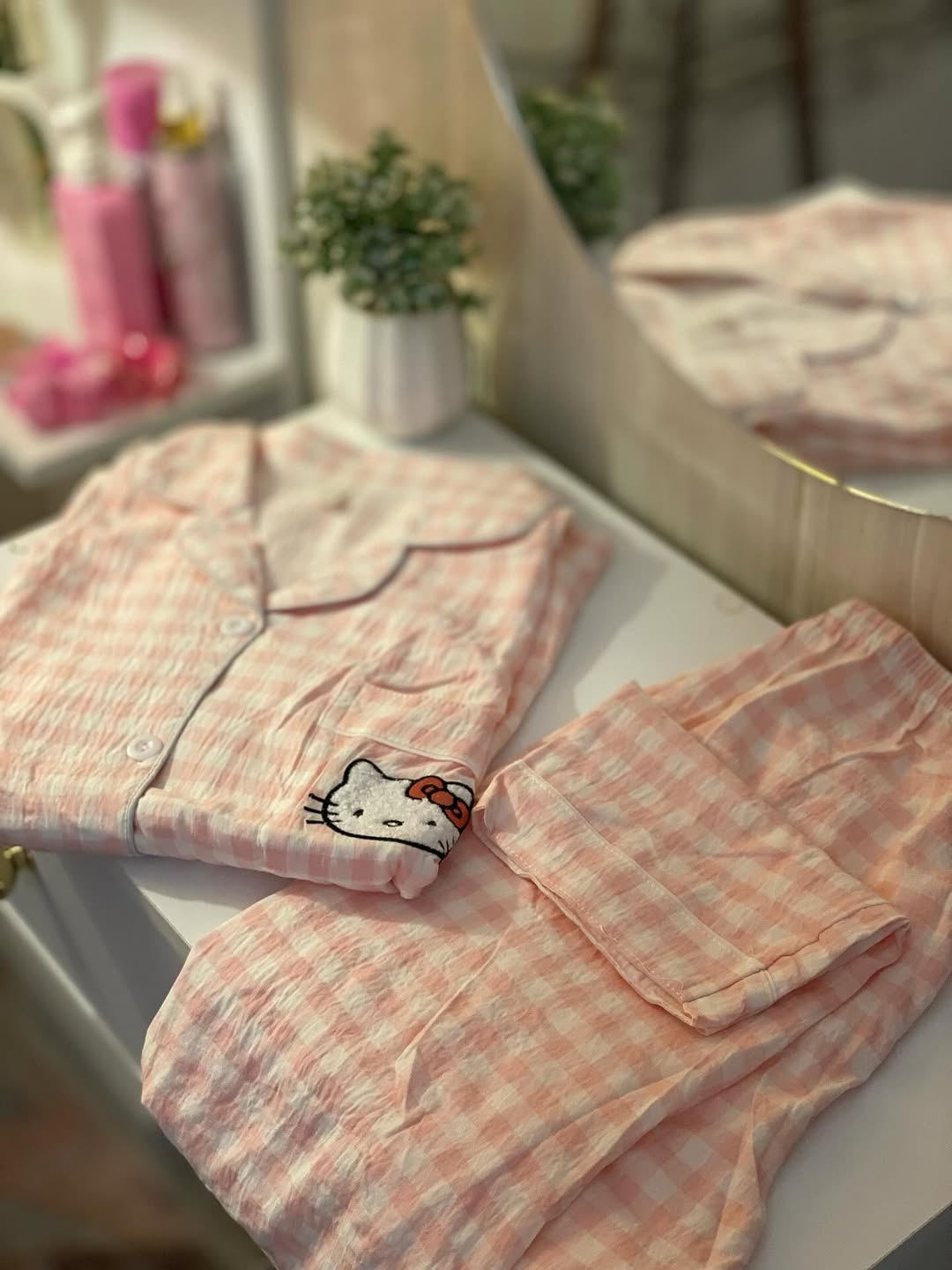 🪞بيجامة السكرات🩰