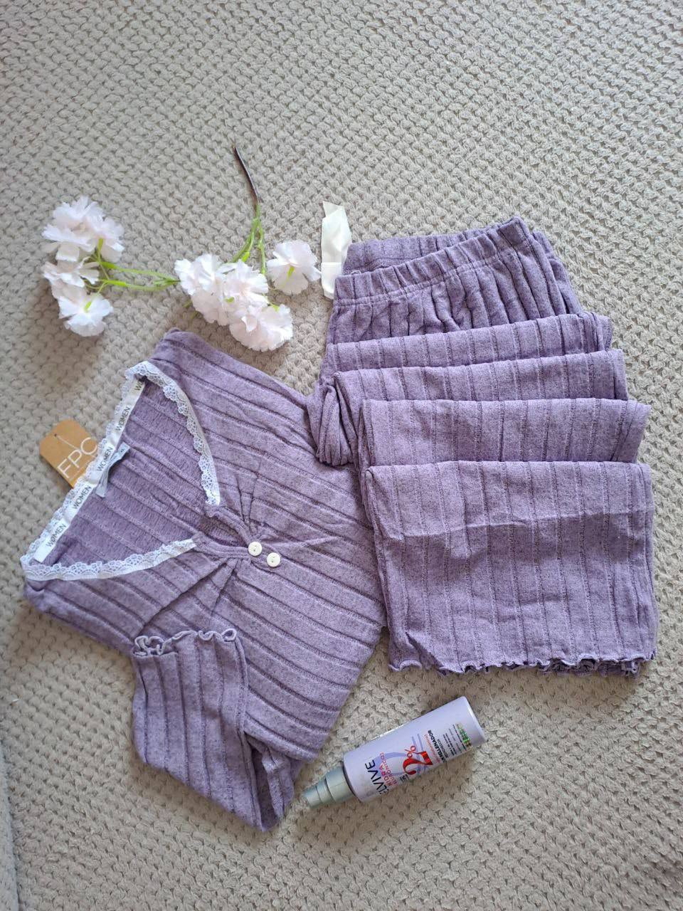 🤍بيجامة الدونتال🤍