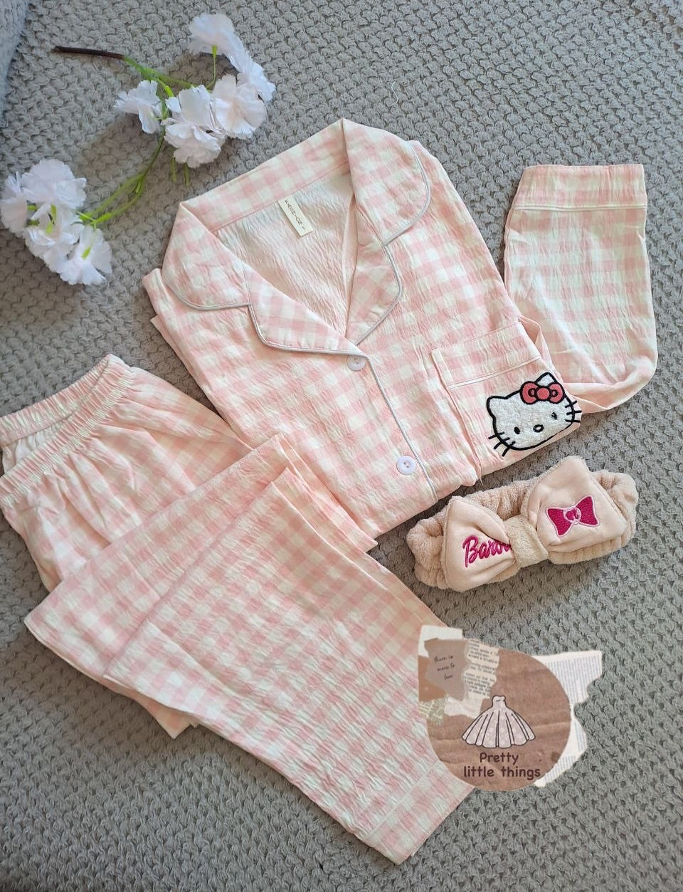 🪞بيجامة السكرات🩰