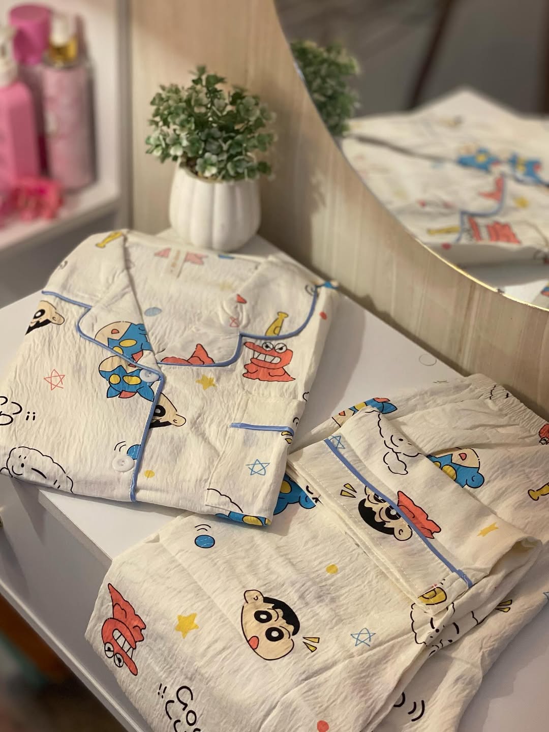 🪞بيجامة السكرات🩰