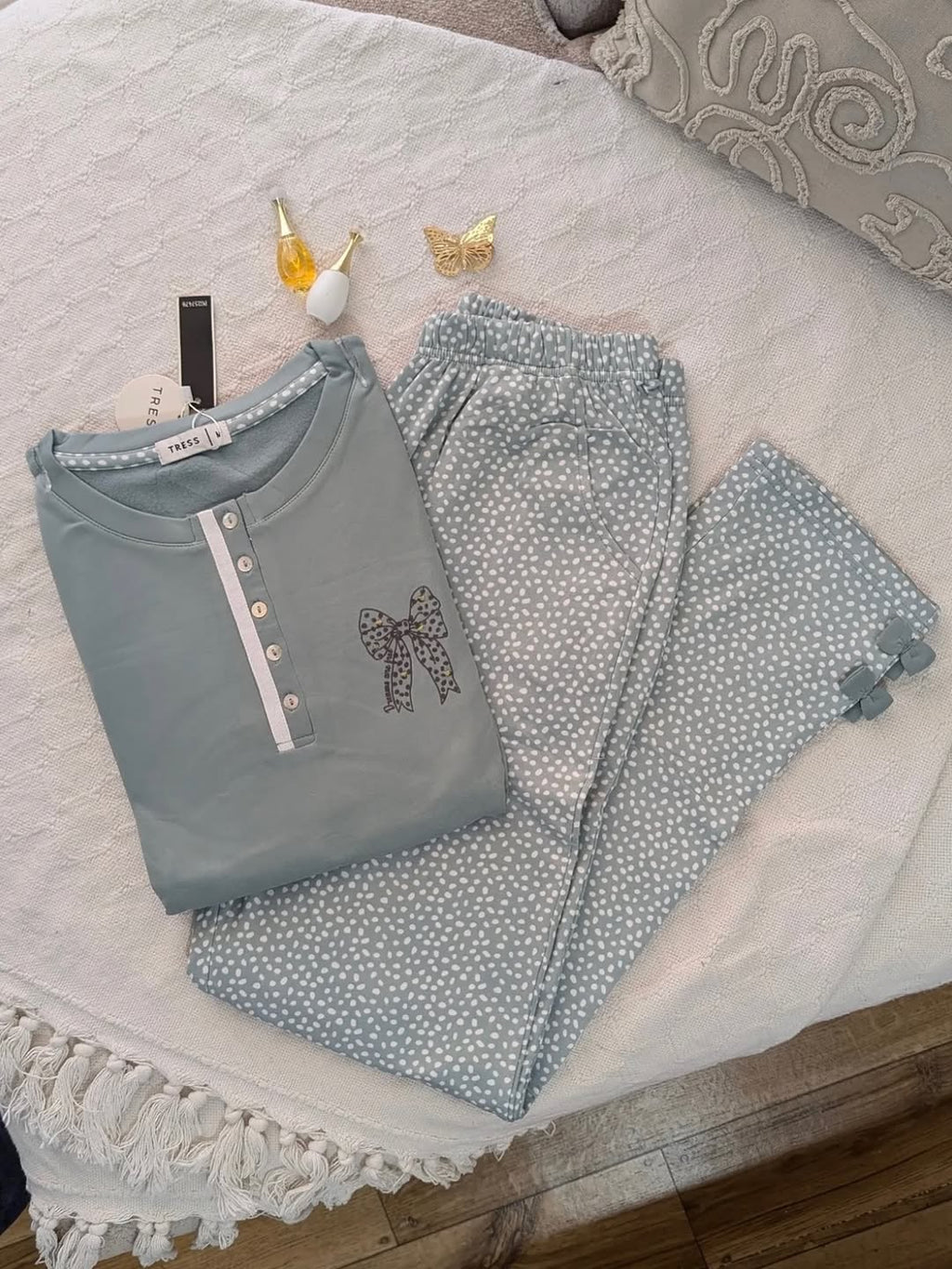 🩷بيجامة الفيونكا💚