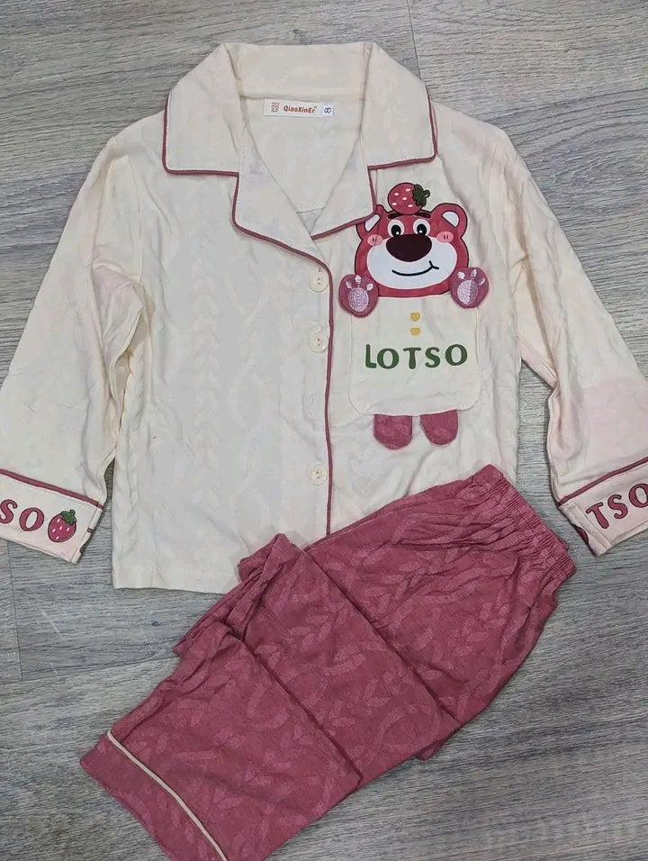 🧸بيجامة البنوتات🧸