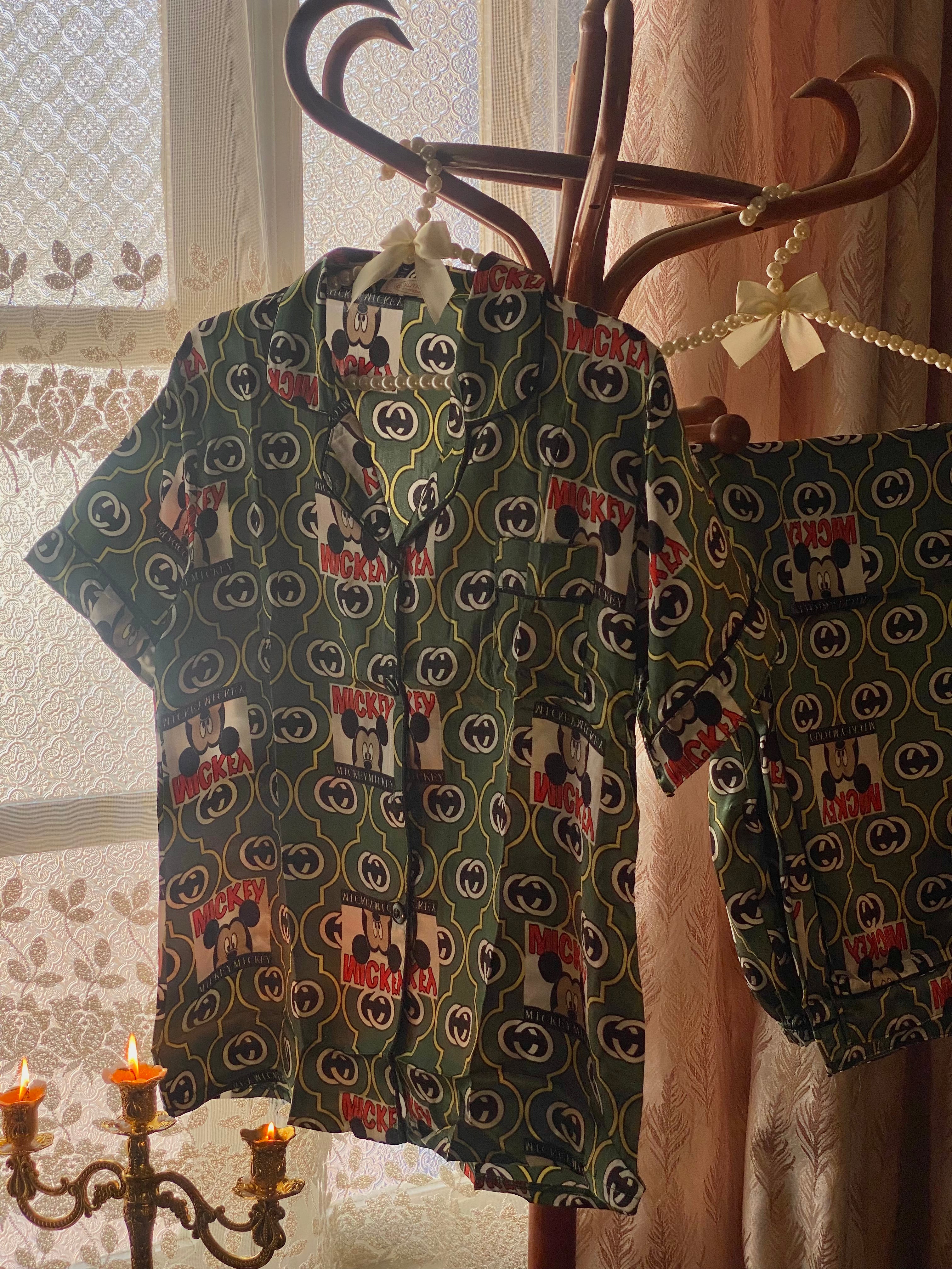 🦢بيجامة الساتان للأميرات🪞